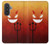 S2454 Red Cute Little Devil Cartoon Case For Samsung Galaxy A57