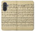 S2504 Vintage Music Sheet Case For Samsung Galaxy A57