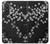 S2544 Japanese Kimono Style Black Flower Pattern Case For Samsung Galaxy A57