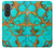 S2688 Aqua Copper Turquoise Gemstone Graphic Case For Samsung Galaxy A57