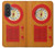 S2780 Vintage Orange Bakelite Radio Case For Samsung Galaxy A57