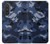 S2959 Navy Blue Camo Camouflage Case For Samsung Galaxy A57