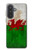 S2976 Wales Football Soccer Flag Case For Samsung Galaxy A57