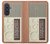 S3165 FM AM Wooden Receiver Graphic Case For Samsung Galaxy A57