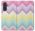 S3514 Rainbow Zigzag Case For Samsung Galaxy A57