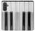 S3524 Piano Keyboard Case For Samsung Galaxy A57