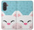 S3542 Cute Cat Cartoon Case For Samsung Galaxy A57