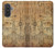 S3868 Aircraft Blueprint Old Paper Case For Samsung Galaxy A57