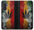 S3890 Reggae Rasta Flag Smoke Case For Samsung Galaxy A57