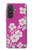 S3924 Cherry Blossom Pink Background Case For Samsung Galaxy A57