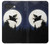 S3289 Flying Pig Full Moon Night Case For Google Pixel 10a