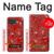 S3354 Red Classic Bandana Case For Google Pixel 10a