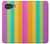 S3678 Colorful Rainbow Vertical Case For Google Pixel 10a