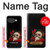 S3753 Dark Gothic Goth Skull Roses Case For Google Pixel 10a