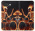 S3985 Fire Skull Drummer Case For Google Pixel 10a