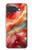 S4012 Red Marble Gold Veins Case For Google Pixel 10a