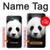 S1072 Panda Bear Case For iPhone 17e