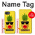 S2443 Funny Pineapple Sunglasses Kiss Case For iPhone 17e
