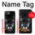 S2823 Black Wolf Blue Eyes Face Case For iPhone 17e