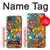 S3281 Colorful Hippie Flowers Pattern Case For iPhone 17e