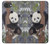 S3793 Cute Baby Panda Snow Painting Case For iPhone 17e