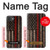 S3804 Fire Fighter Metal Red Line Flag Graphic Case For iPhone 17e