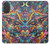 S4085 Cosmic Spaceship Psychedelic Art Case For iPhone 17