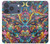 S4085 Cosmic Spaceship Psychedelic Art Case For iPhone 17 Pro