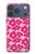 S4097 Pink Floral Seamless Pattern Design Case For iPhone 17 Pro