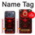 S4099 Mystic Red Demon Illustration Case For iPhone 17 Pro