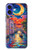 S4083 Colorful Painting Moonlit Venice City Case For iPhone 16