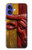 S4098 Span Bull Carved Artwork Case For iPhone 16