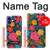 S4105 Vibrant Colorful Floral Pattern Case For iPhone 16