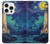 S4092 Moonlit Lighthouse Coastal Painting Case For iPhone 16 pro