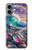 S4084 Rainbow Ocean Wave Fantasy Case For iPhone 16 plus