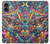 S4085 Cosmic Spaceship Psychedelic Art Case For iPhone 16 plus