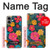 S4105 Vibrant Colorful Floral Pattern Case For iPhone 16 plus