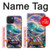 S4084 Rainbow Ocean Wave Fantasy Case For iPhone 15