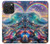 S4084 Rainbow Ocean Wave Fantasy Case For iPhone 15 Pro
