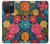 S4105 Vibrant Colorful Floral Pattern Case For iPhone 15 Pro