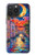 S4083 Colorful Painting Moonlit Venice City Case For iPhone 15 Pro Max
