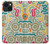 S4078 Abstract Colorful Doodle Pattern Case For iPhone 14