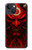 S4099 Mystic Red Demon Illustration Case For iPhone 14