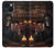 S4102 Vintage Skull Tavern Artwork Case For iPhone 14