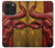 S4098 Span Bull Carved Artwork Case For iPhone 14 Pro