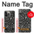 S4101 Cute Cartoon Monster Pattern Case For iPhone 14 Pro