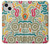 S4078 Abstract Colorful Doodle Pattern Case For iPhone 13