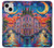 S4083 Colorful Painting Moonlit Venice City Case For iPhone 13