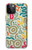 S4078 Abstract Colorful Doodle Pattern Case For iPhone 12, iPhone 12 Pro