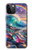 S4084 Rainbow Ocean Wave Fantasy Case For iPhone 12, iPhone 12 Pro